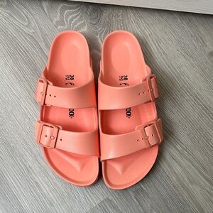 Birkenstock Peach Double Strap Sandals